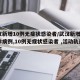 武汉新增10例无症状感染者/武汉新增6例确诊病例,10例无症状感染者 ,活动轨迹公布