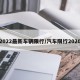 2022最新车辆限行/汽车限行2020